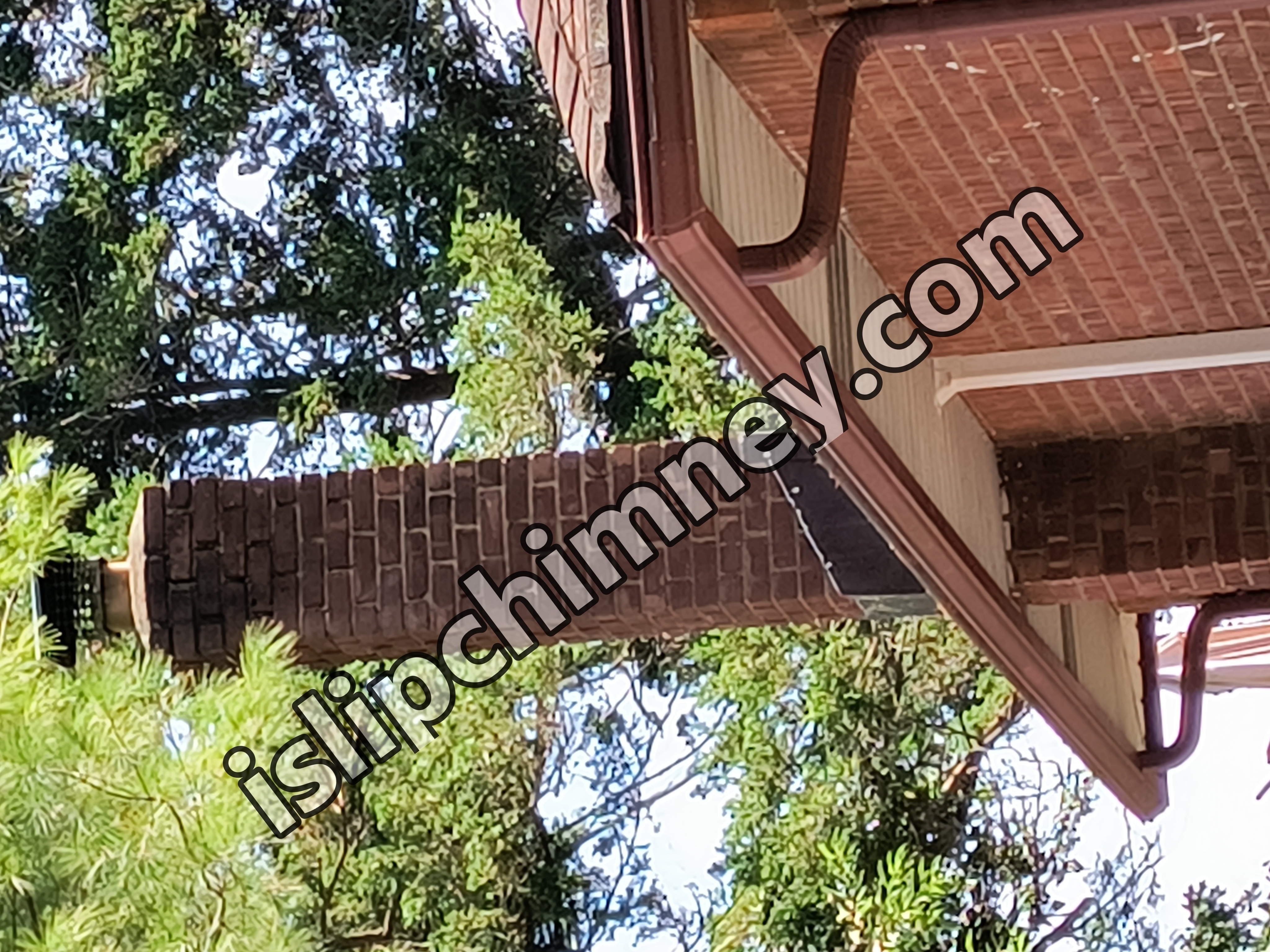 Before and after professional chimney cleaning in Islip, NY